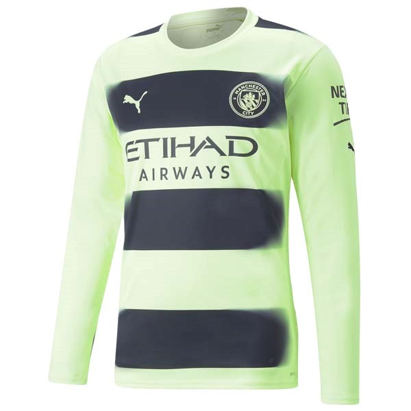 Tailandia Camiseta Manchester City 3ª ML 2022 2023